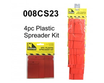 Clip Strip of 4pc Plastic Spreader Kits